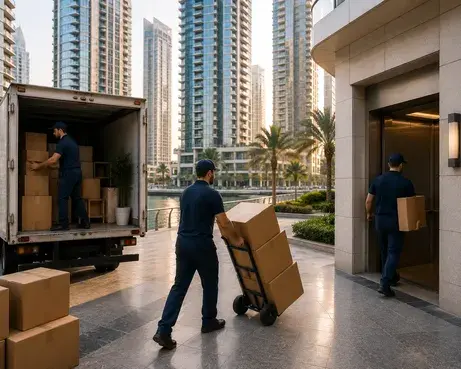 Furniture relocation service moving furniture in JLT