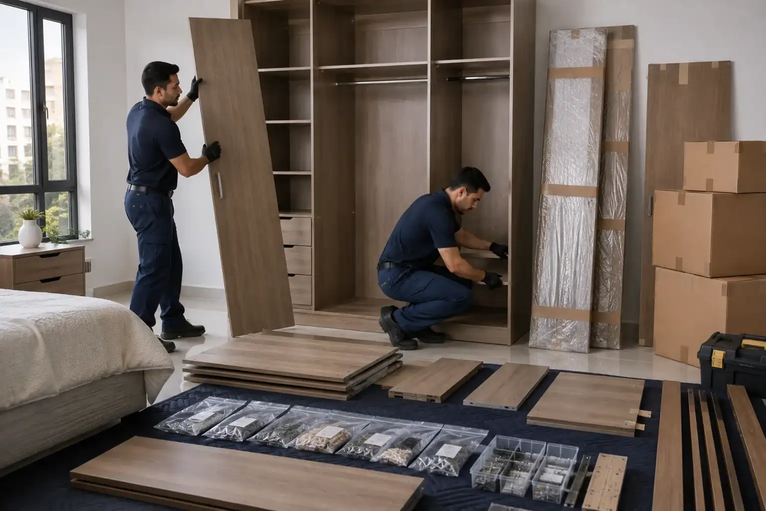Furniture movers Dubai transporting household furniture safely