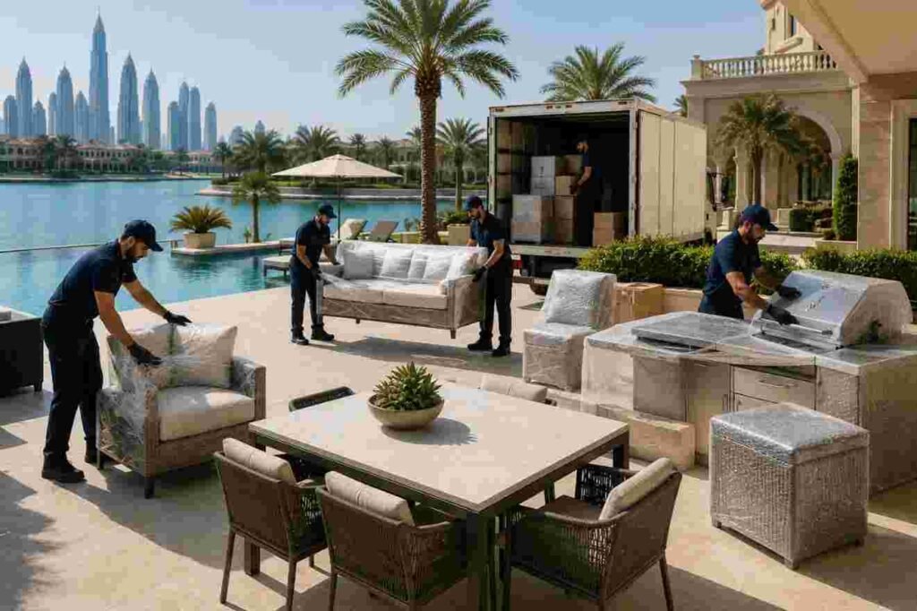 Safe furniture relocation service in Palm Jumeirah